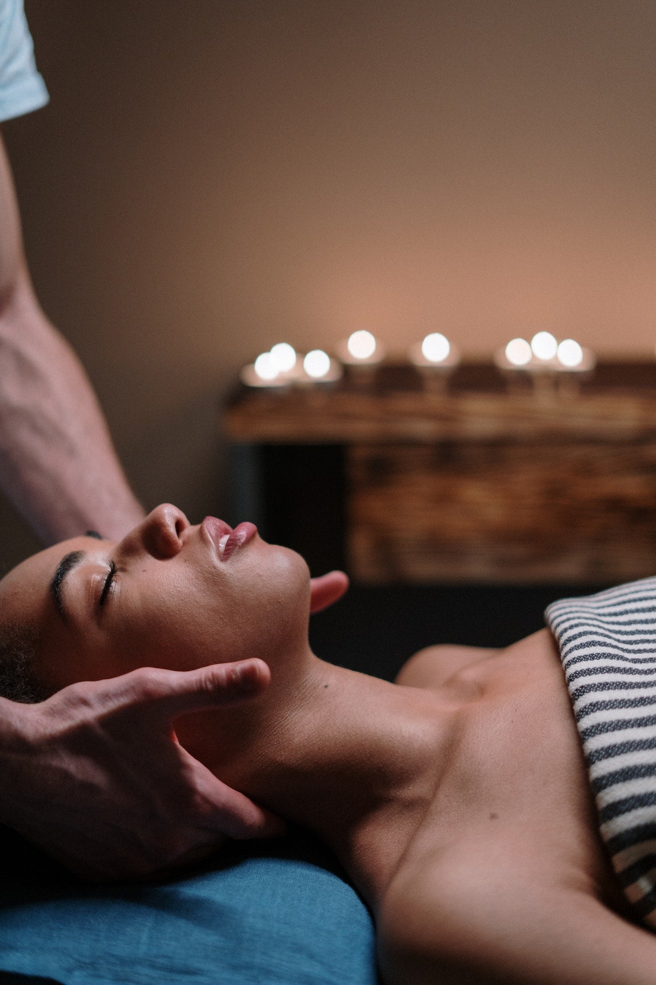 Gesichtsmassage